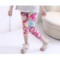 Personnalisé Oui All-Matching Spandex Enfants Fille Floral Skinny Pants